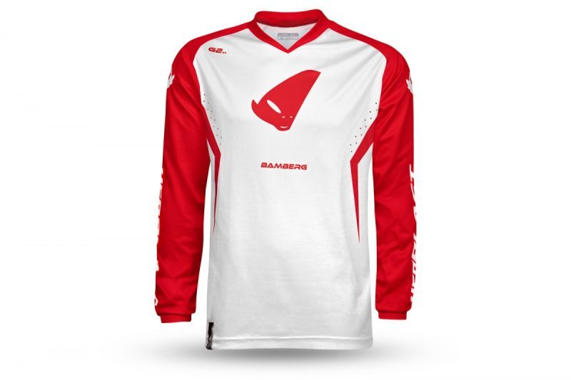 UFO Bamberg Cross Jersey - White/Red