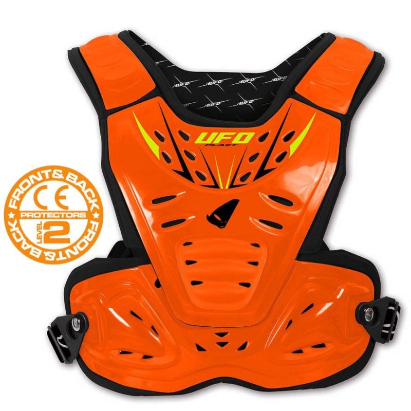 UFO Chest Protector Reactor 2 Evolution Youth BEZ Ramion - Fluo Orange (Ce Level 2)-Zastapiona Przez Bp03050Fflu