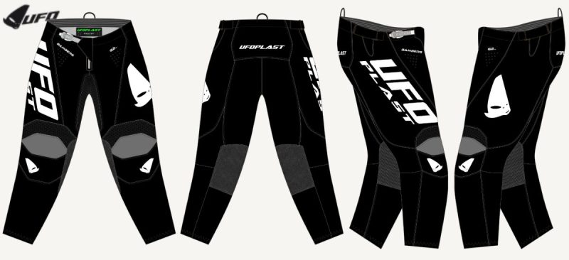 UFO Bamberg Cross Pants - Black/White