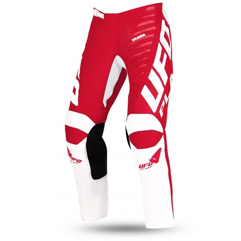 UFO Kimura Cross Youth Pants - White/Red