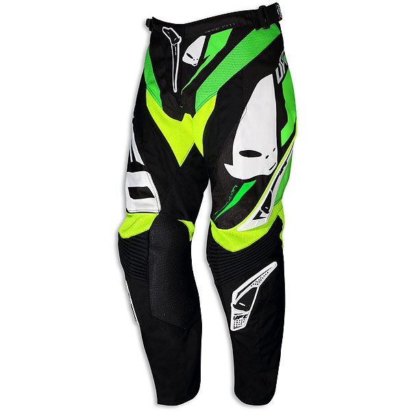 UFO Revolution MADE IN Italy Pants - Black/Fluo Green