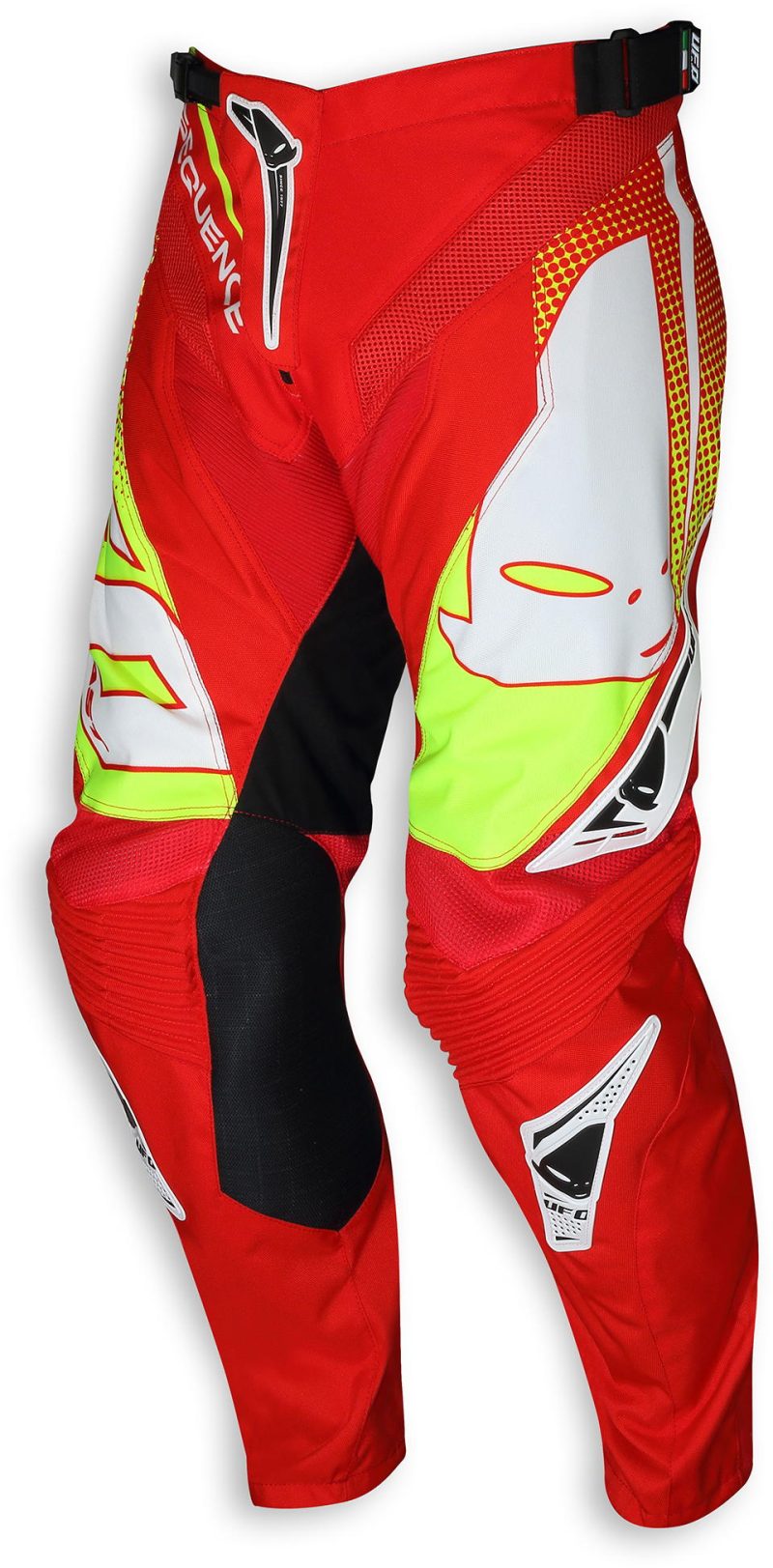 UFO Sequence MADE IN Italy Pants - Red/White/Green