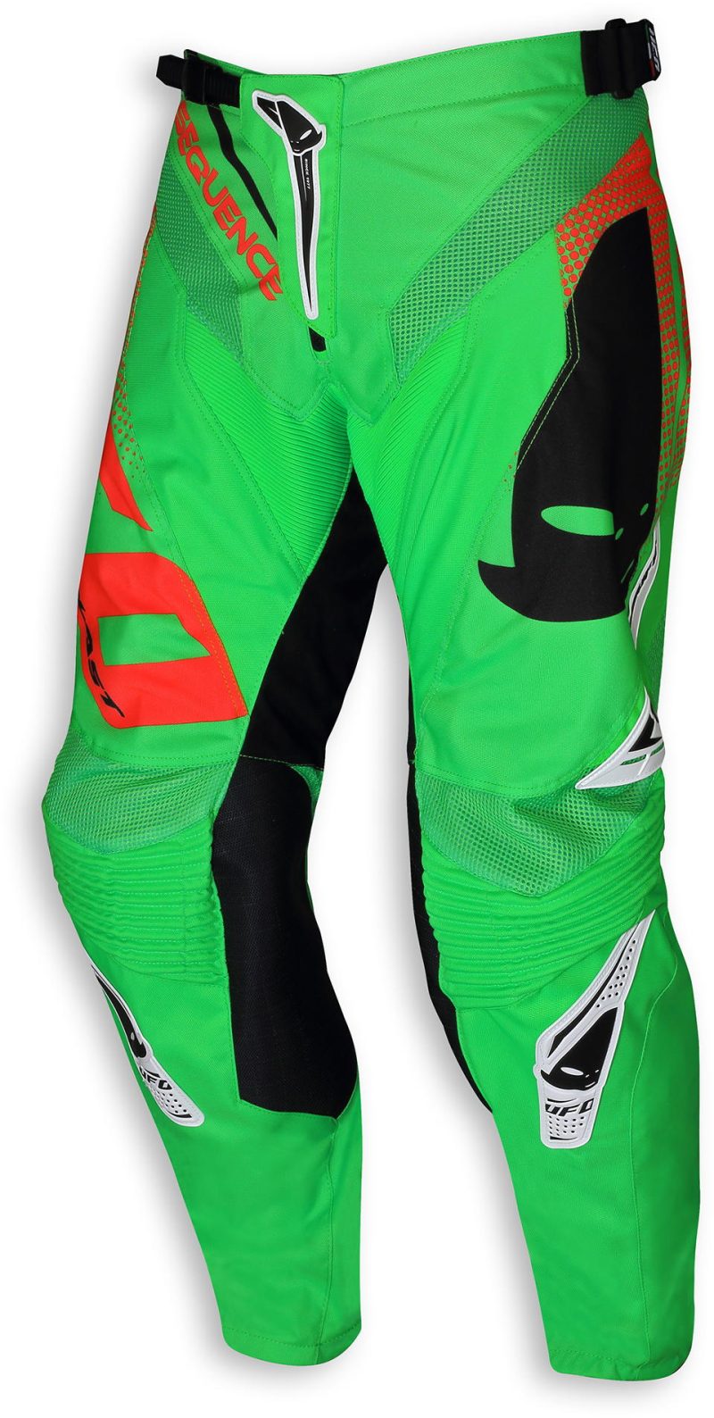 UFO Sequence MADE IN Italy Pants - Green/Red