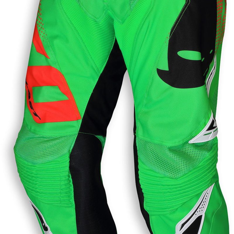 UFO Sequence MADE IN Italy Pants - Green/Red
