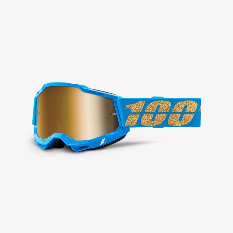 100% Accuri 2 Waterloo - TRUE Goggles - Blue/Gold