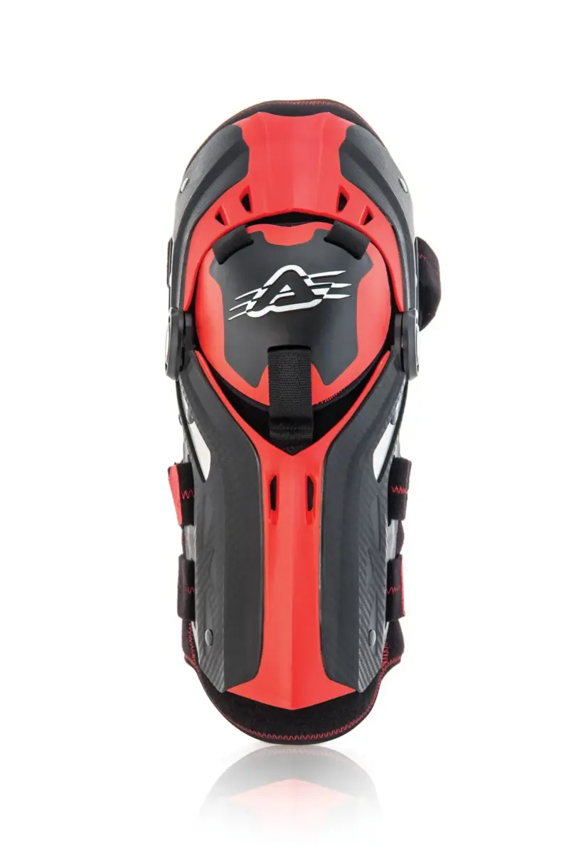 Acerbis Gorilla Knee Guard - Black/Red (Kpl. 2 Szt.)
