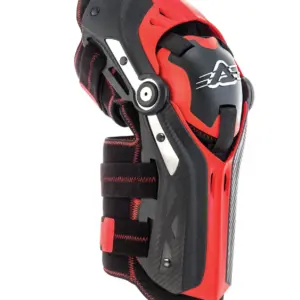 Acerbis Gorilla Knee Guard - Black/Red (Kpl. 2 Szt.)