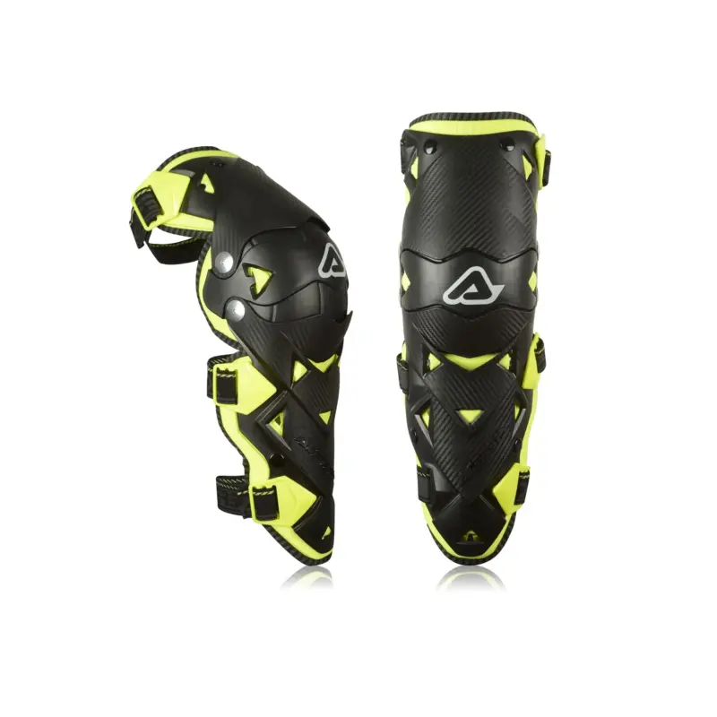 Acerbis EVO 3.0 Knee Guard - Black/Yellow