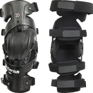Asterisk Knee Brace Carbon CELL - Black/Carbon