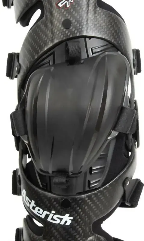 Asterisk Knee Brace Carbon CELL - Black/Carbon