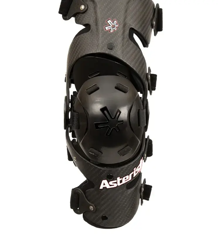 Asterisk Knee Brace Carbon CELL 1.2 - Black/Carbon