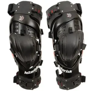 Asterisk Knee Brace Ultra CELL 4.0 - Black/Red