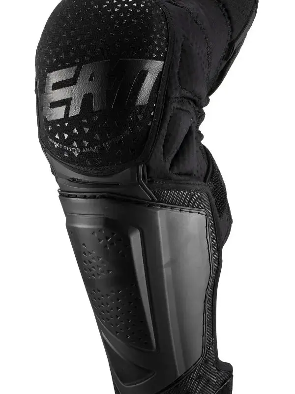 Leatt 3DF Hybrid EXT Knee And Shin Guard - Black