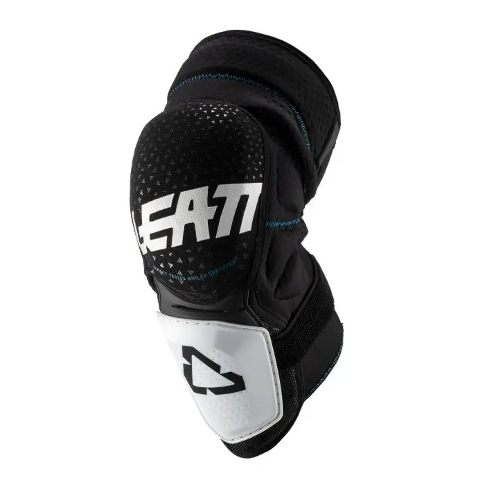 Leatt 3DF Hybrid Knee Guard WHITE/BLACK Knee Guard - Black/White