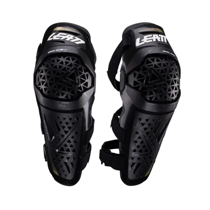 Leatt DUAL AXIS PRO Knee And Shin Guard - Black