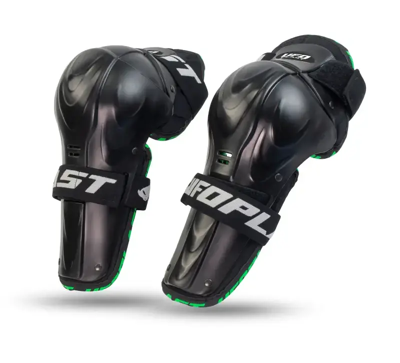 UFO Kajam Hinged Knee Guard - Black
