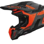 Airoh Cross / Enduro / ATV / QUAD Twist 3 Dynasty Orange MATT Helmet 2 Airoh Cross / Enduro / ATV / QUAD Twist 3 Dynasty Orange MATT Helmet - Matte Black/Orange