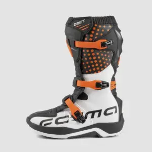 Black/Orange/White