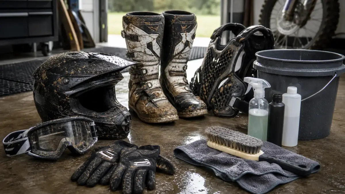 motocross gear cleaning featured image