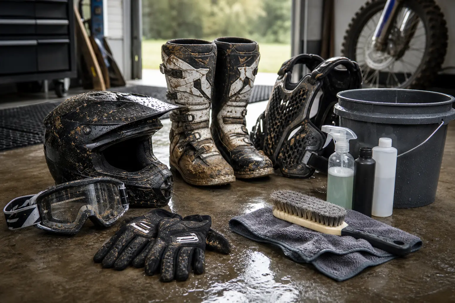 motocross gear cleaning featured image