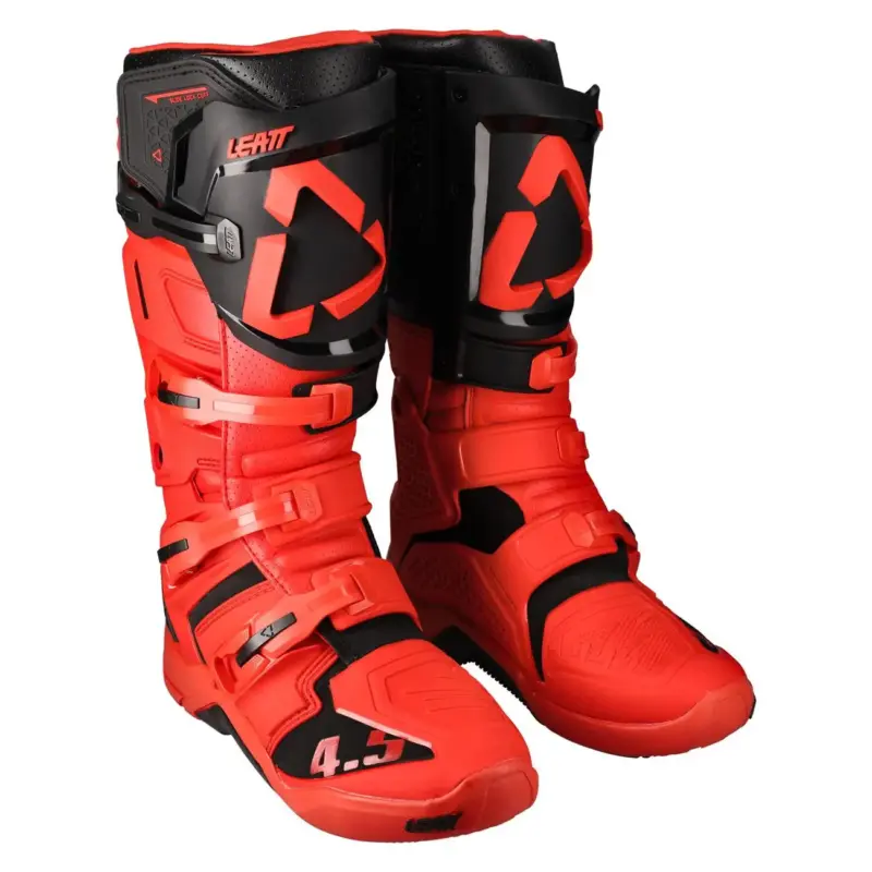 Leatt 2022 Cross 4.5 Boots - Red/Black