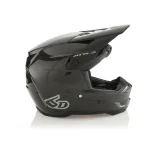 6D ATR-3 Solid Gloss Black FIM Helmet Helmet 1 6D ATR-3 Solid Gloss Black FIM Helmet Helmet - Black/Grey