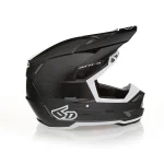 6D ATR-3 Solid Gloss Black White FIM FRHPHE-02 Helmet Helmet 2 6D ATR-3 Solid Gloss Black White FIM FRHPHE-02 Helmet Helmet