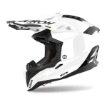 Airoh Cross / Enduro / ATV / QUAD Aviator 3 FIM FRHPHE-02 Helmet 1 Airoh Cross / Enduro / ATV / QUAD Aviator 3 FIM FRHPHE-02 Helmet - White Polysk