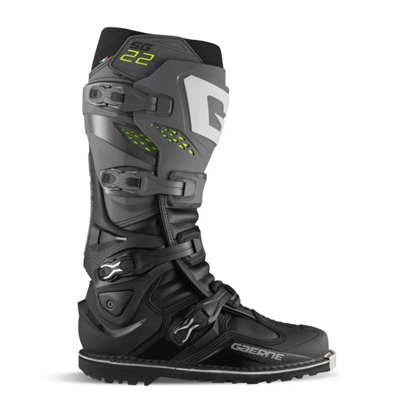 Gaerne SG-22 GORE-TEX Enduro Anthracite Boots - Black/Grey