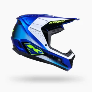 Blue/White/Fluo Yellow
