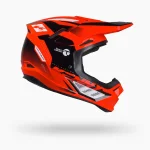 Kenny Racing Titanium Graphic Helmet 2 Kenny Racing Titanium Graphic Helmet - Red/Black