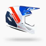 Kenny Racing Track Graphic Blast Patriot Helmet 1 Kenny Racing Track Graphic Blast Patriot Helmet - Blue/White/Red