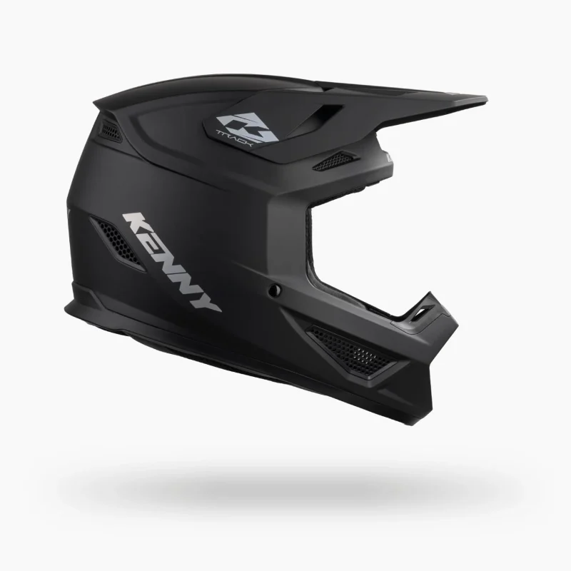 Kenny Racing Track Solid MATT Black Solid MATT Helmet
