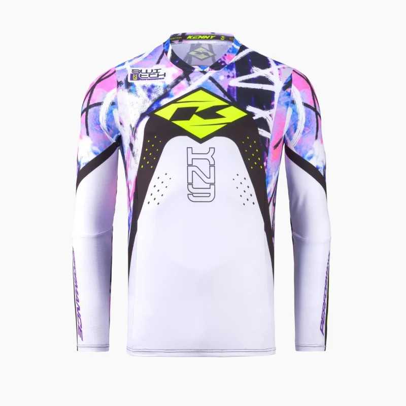 Kenny Racing Performance Switch Jersey - Pink/Purple/Black
