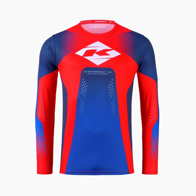 Kenny Racing Track Blast Patriot Jersey - Red/Blue/White