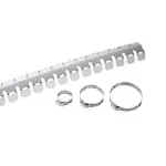 Accel Pipe Guard Elbow Exhaust Aluminium 2 Accel Pipe Guard Elbow Exhaust Aluminium - Silver