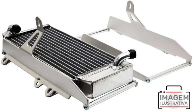 Crosspro Aluminium Radiator Guards Light For Bikes With Fan KTM EXC/EXCF/SX/SXF 23-, Gasgas MC/EC/EX 24-, Husqvarna TC/TE/FC/TX/FX 24 - Silver