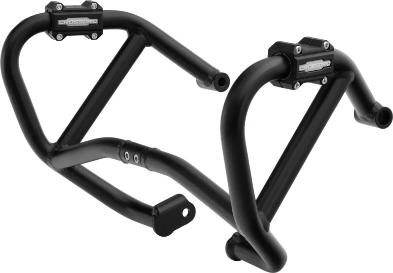 Crosspro Aluminium Crash Guards Engine & Radiator Guards Gasgas ES 700 / SM 700 '22-'24, Husqvarna 701 Enduro / Supermoto '22- , KTM 690 Enduro / SMC R '19 - Matte Black