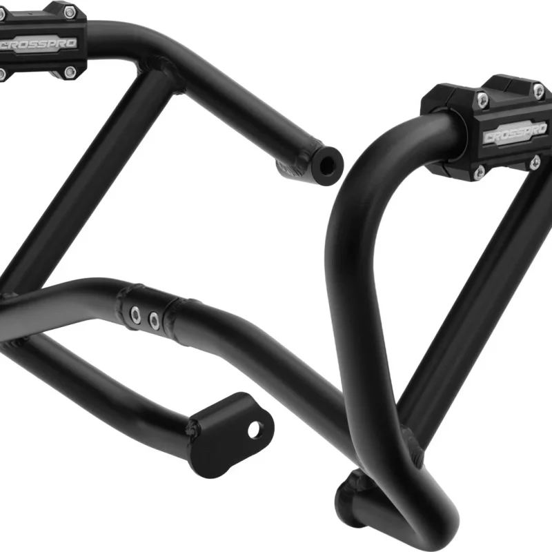 Crosspro Aluminium Crash Guards Engine & Radiator Guards Gasgas ES 700 / SM 700 '22-'24, Husqvarna 701 Enduro / Supermoto '22- , KTM 690 Enduro / SMC R '19 - Matte Black