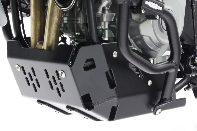 Crosspro Engine Guard Aluminium CF MOTO MT 450 '24 - Matte Matte Black