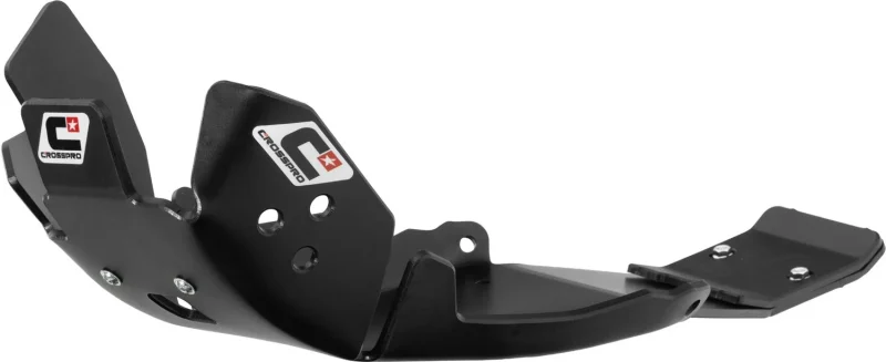 Crosspro Engine & Swingarm Link Guard PRO-LINK Plastic DTC HARD Enduro Husqvarna TE 250/300 '24 - Black