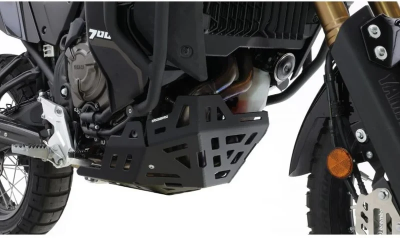 Crosspro Engine Guard Aluminium Yamaha XTZ 690 Tenere 700/WORLD RAID '21-'24, Explore / EXTREME/WORLD Rally '24 - Black