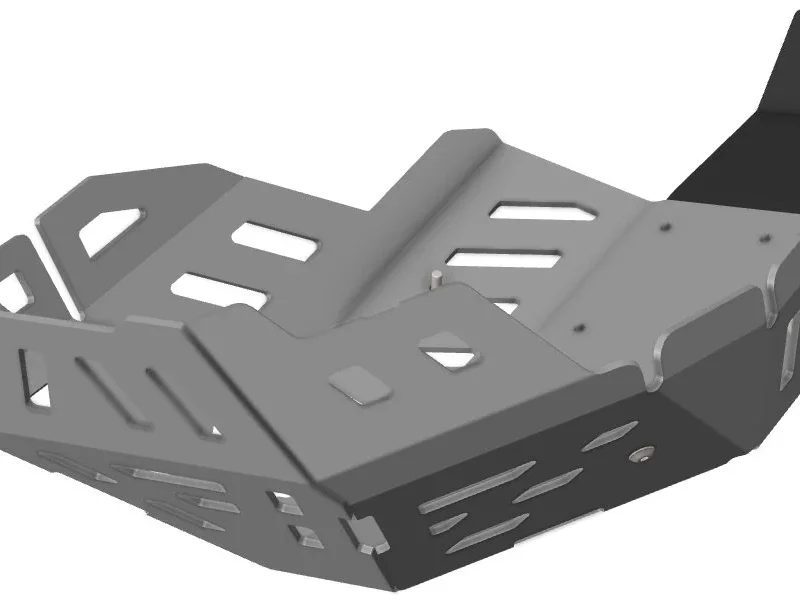 Crosspro Engine Guard Aluminium Yamaha XTZ 690 Tenere 700 '25-, Rally Edition '25 - Black