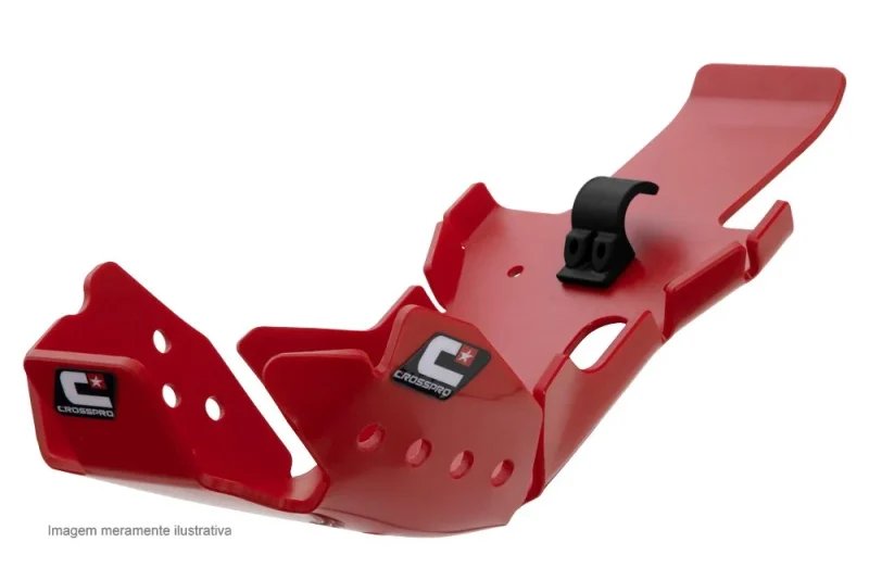Crosspro Engine & Swingarm Link Guard PRO-LINK Plastic DTC Enduro BETA RR 4T 350/390/430/480/300 '20-'22 - Red