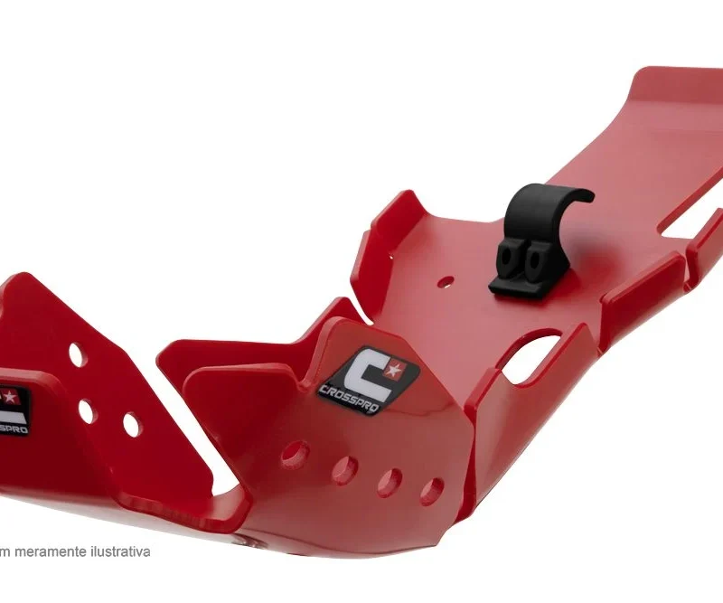 Crosspro Engine & Swingarm Link Guard PRO-LINK Plastic DTC Enduro BETA RR 4T 350/390/430/480/300 '20-'22 - Red