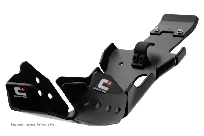 Crosspro Engine & Swingarm Link Guard PRO-LINK Plastic DTC HARD Enduro BETA 250/300 RR '20-'23 - Black