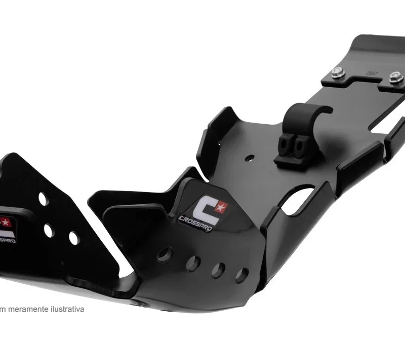 Crosspro Engine & Swingarm Link Guard PRO-LINK Plastic DTC HARD Enduro BETA 250/300 RR '20-'23 - Black