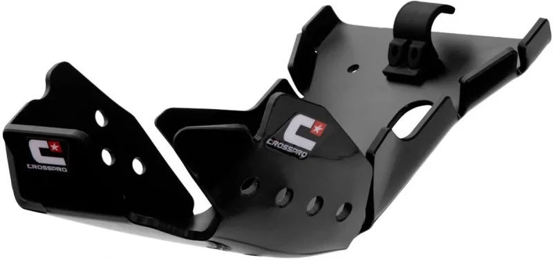 Crosspro Engine Guard Plastic DTC Enduro "EC DTC" KTM EXC 250/300 TPI '20-'23, SX 250 '20-'22, Husqvarna TE 250/300 '20-'23, TC 250 '20-'22, GAS EC/MC/EX 250/300 '21-'23 - Black