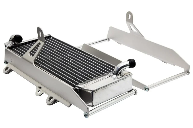 Crosspro Aluminium Radiator Guards Light For Bikes Without Fan Yamaha YZF 250 '19-'23, YZF 450 '18-'22 - Silver