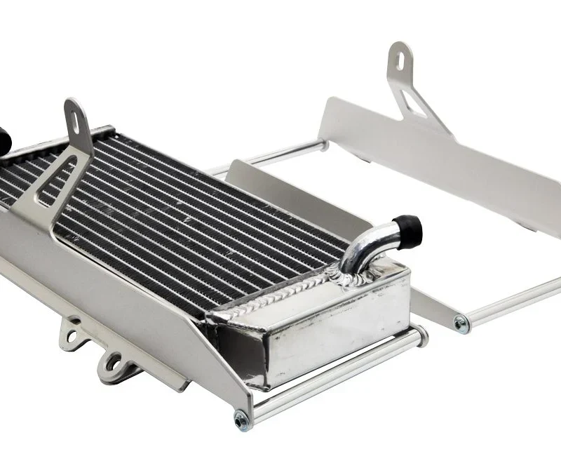 Crosspro Aluminium Radiator Guards Light For Bikes Without Fan Yamaha YZF 250 '19-'23, YZF 450 '18-'22 - Silver